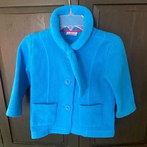 Hanna Andersson Girl’s Fleece Peacoat size 100/4